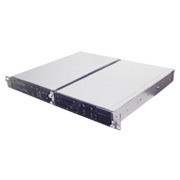 1Uラック ASR108 1U Chassis 2 Compute Blades